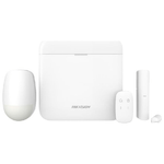 HIKVISION KIT AX PRO 2G 64Zone 1 Telecomando1 Rivelatore PIR 1 Contatto Magnetico - DS-PWA64-Kit-WE