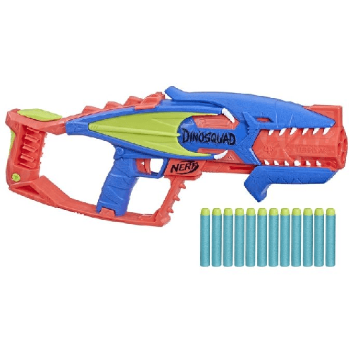 Hasbro Nerf DinoSquad - Terrodak, 12 dardi Elite, design a forma di dinosauro