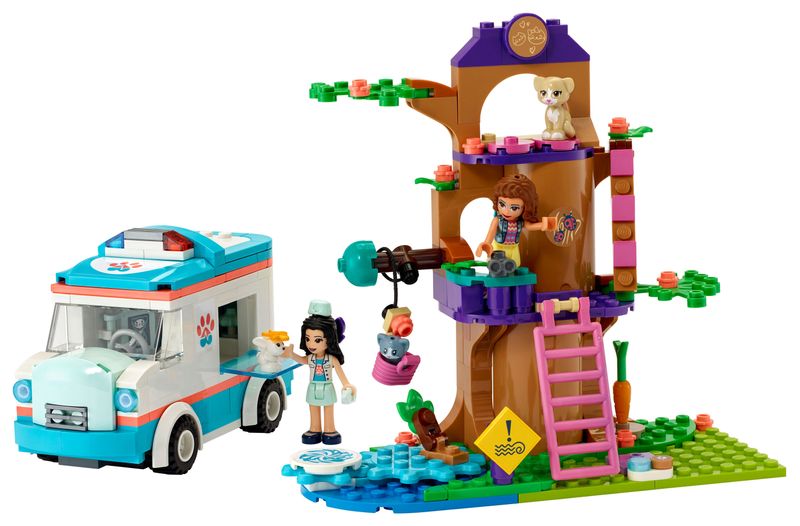 L-ambulanza-della-clinica-veterinaria---Lego-Friends-41445