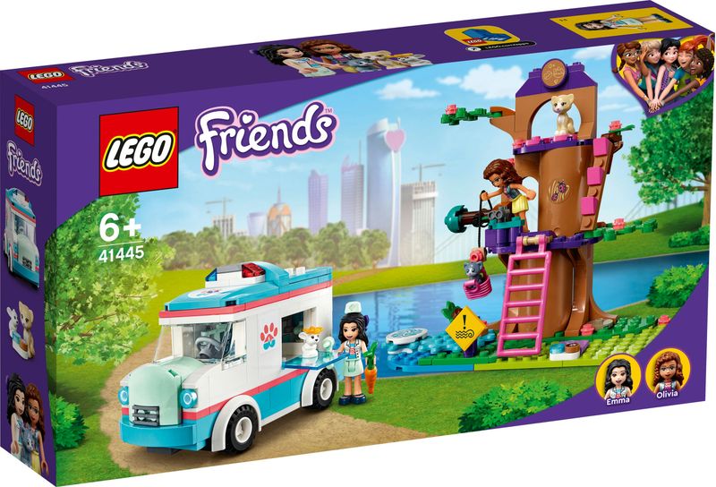 L-ambulanza-della-clinica-veterinaria---Lego-Friends-41445