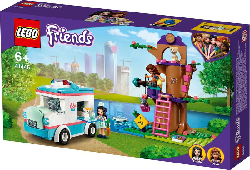 L-ambulanza-della-clinica-veterinaria---Lego-Friends-41445