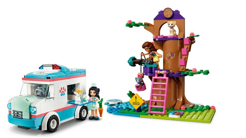 L-ambulanza-della-clinica-veterinaria---Lego-Friends-41445