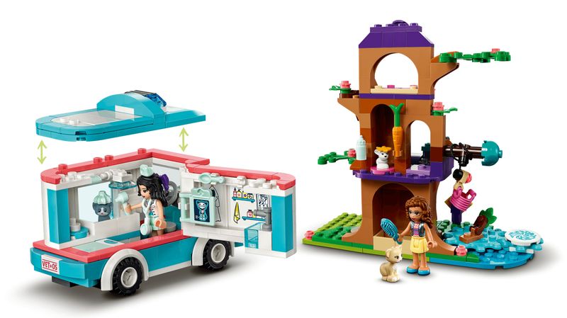 L-ambulanza-della-clinica-veterinaria---Lego-Friends-41445