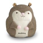 Innoliving Peluche Scoiattolo Riscaldabile Inn-768S, Cuscino Termico A Forma Di Scoiattolo