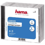 Hama Custodia per CD doppia - 5 pz.