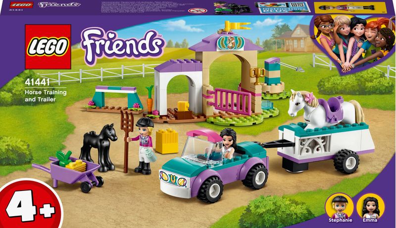 Addestramento-equestre-e-rimorchio---Lego-Friends-41441