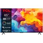 TCL P655 Smart TV Ultra HD 4K 85" 85P61B, Dolby Audio, Controlli vocali, Google TV