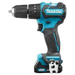 Makita HP332DSAJ trapano 1,1 kg Nero, Blu