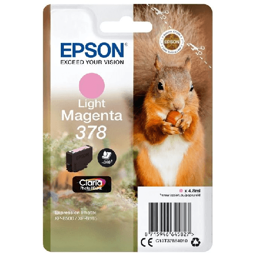 Epson-Squirrel-Singlepack-Light-Magenta-378-Claria-Photo-HD-Ink