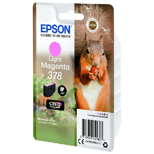 Epson-Squirrel-Singlepack-Light-Magenta-378-Claria-Photo-HD-Ink