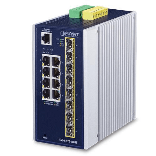 IP30-Industrial-L3-8-Port