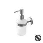 DISPENSER SAPONE  CITY  IN ACCIAIO SATINATO Acciaio Satinato 6x10,7xh16 cm