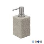 1X DISPENSER SAPONE SABBIA   Acqua marina 7x7xH.15 cm