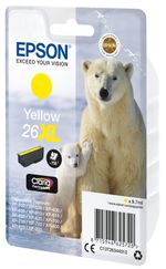 ORIGINALE-Epson-Cartuccia-d--39inchiostro-giallo-C13T26344012-26-XL-700-pagine-97ml-Cartuccie-d-inchiostro-XL