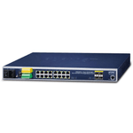 PLANET IGS-5225-16T4S switch di rete Gestito L2+ Gigabit Ethernet (10/100/1000) 1U Blu