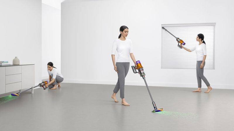 Dyson-V12-Detect-Slim-Absolute-aspirapolvere-senza-filo-Nichel-Giallo-Senza-sacchetto