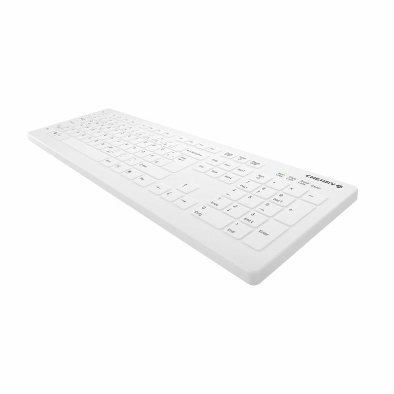 CHERRY-AK-C8112-tastiera-RF-Wireless-QWERTZ-Tedesco-Bianco