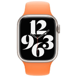 Apple-MR2N3ZM-A-accessorio-indossabile-intelligente-Band-Arancione-Fluoroelastomero