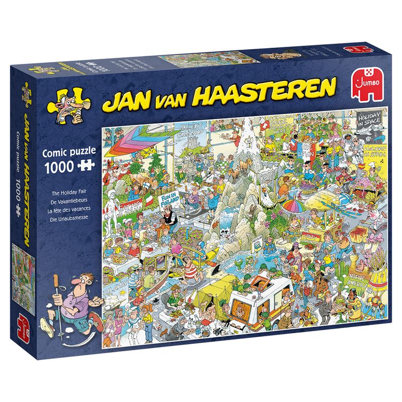 Jumbo-Jan-van-Haasteren-The-Holiday-Fair-1000-Pezzi-Puzzle