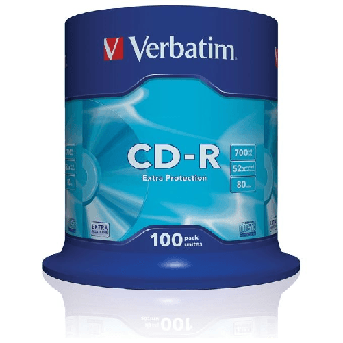 Verbatim-CD-R-Extra-Protection-700-MB-100-pz