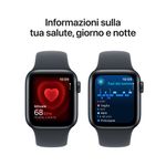 Apple-Watch-SE-GPS---Cellular-40mm-Cassa-Alluminio-Mezzanotte-con-Mezzanotte-Sport-Band---M-L