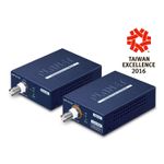 PLANET LRP-101C-KIT moltiplicatore di rete Ricevitore e trasmettitore di rete Blu 10 100 Mbit/s (1-PORT LONG REACH POE O