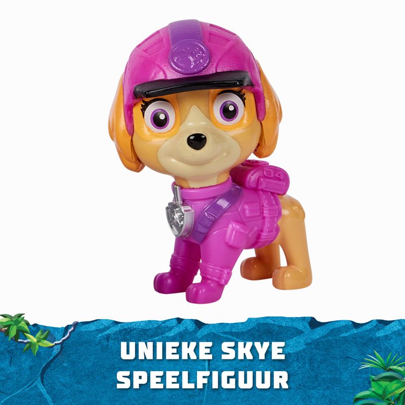 PAW-Patrol-Jungle-Pups-Falcon-Vehicle-di-Skye-jet-giocattolo-con-action-figure-da-collezione-giocattoli-per-bambini-e-bambine-dai-3-anni-in-su