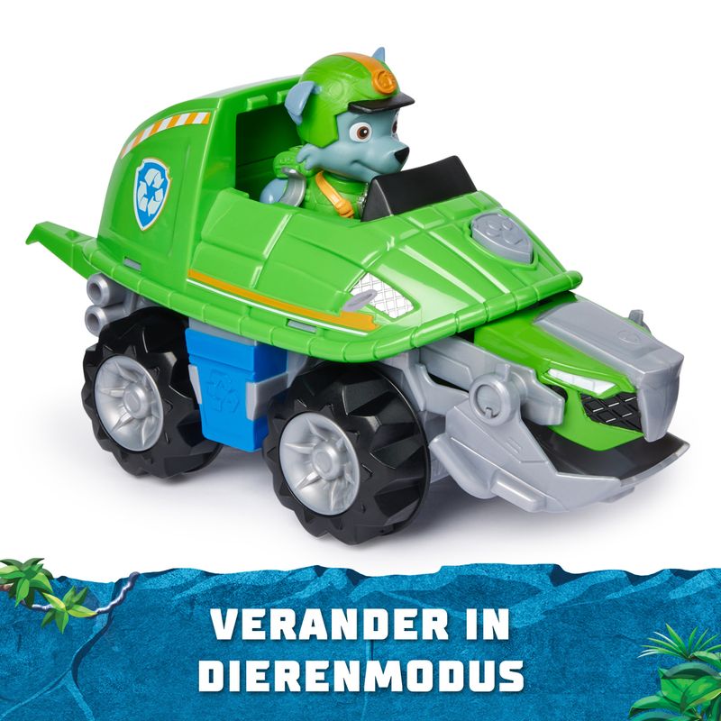 PAW-Patrol-Jungle-Pups-Turtle-Vehicle-di-Rocky-veicolo-giocattolo-con-action-figure-da-collezione-giocattoli-per-bambini-e-bambine-dai-3-anni-in-su