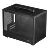 DeepCool-CH160-Small-Form-Factor-SFF-Nero--DeepCool-CH160-Ultra-Portable-Gaming-Case-Black-Micro-Tower-with-Tempered-Gla
