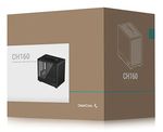 DeepCool-CH160-Small-Form-Factor-SFF-Nero--DeepCool-CH160-Ultra-Portable-Gaming-Case-Black-Micro-Tower-with-Tempered-Gla