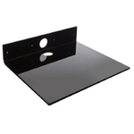 Vivolink VLSHELF-L BLACK mensola per apparecchiatura audio/video Nero Plastica (Codec shelf Black 8 mm acryl - .)