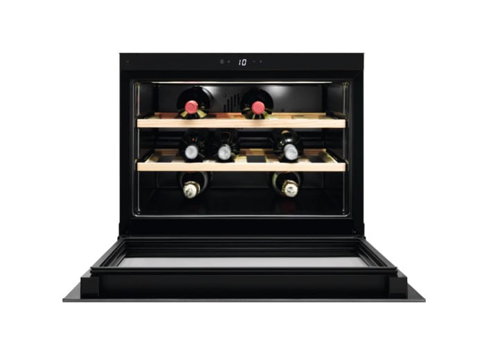 Electrolux-KBW5X-Cantinetta-termoelettrica-Da-incasso-Nero-Acciaio-inossidabile-18-bottiglia-bottiglie