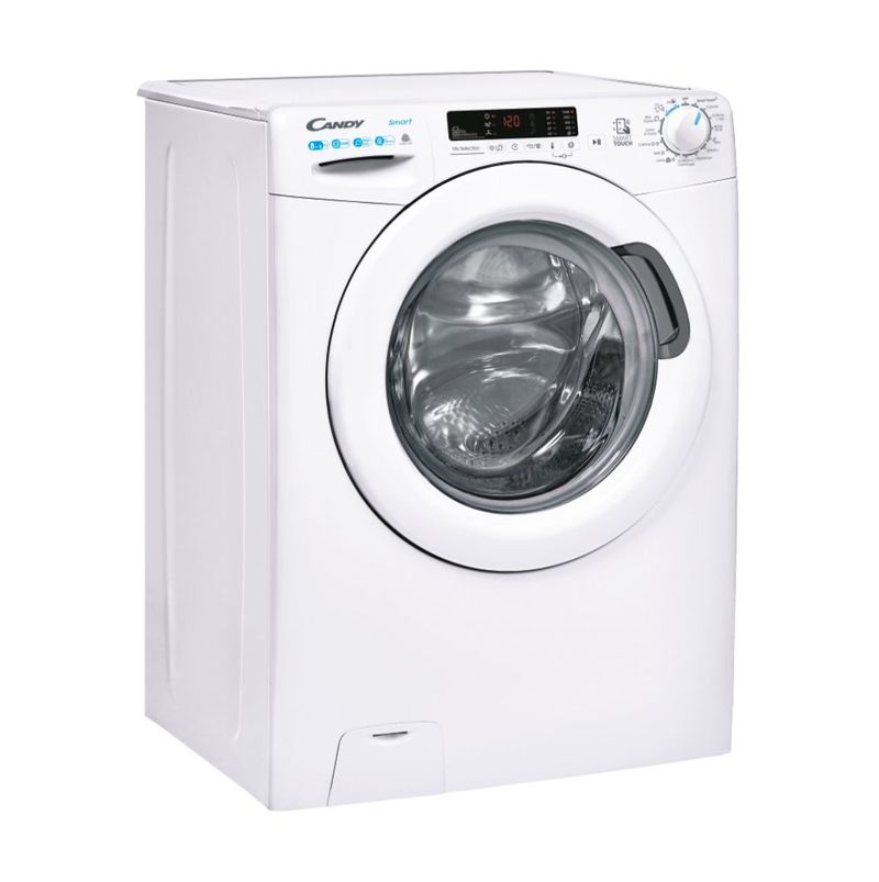 Candy-Smart-CSWS4852DW3-1-11-lavasciuga-Libera-installazione-Caricamento-frontale-Bianco-E