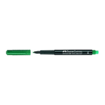 Faber Castell Faber-Castell 152563 marcatore permanente Verde 1 pz