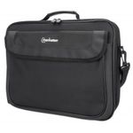 Manhattan 439947 borsa per laptop 396 cm 15.6 Borsa da corriere Nero (Cambridge Laptop Bag 15.6 Clamshell Design Black L