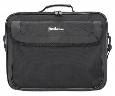 Manhattan-439947-borsa-per-laptop-396-cm-15.6-Borsa-da-corriere-Nero--Cambridge-Laptop-Bag-15.6-Clamshell-Design-Black-L