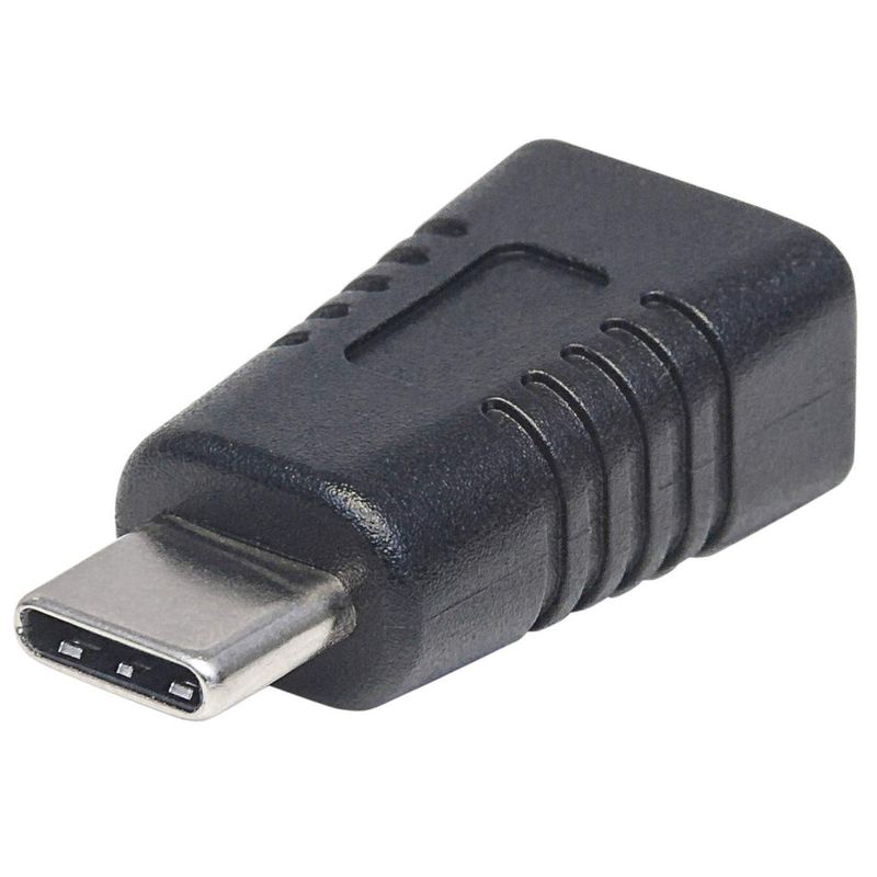 Manhattan-354677-adattatore-per-inversione-del-genere-dei-cavi-USB-C-USB-Mini-B-Nero--USB-C-TO-MINI-B-ADAPTER----MALE-FE