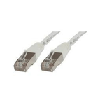 Microconnect B-FTP510W cavo di rete Bianco 10 m Cat5e F/UTP FTP (F/UTP CAT5e 10m White PVC - Outer Shield  Foil screenin