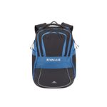 Riva Case Rivacase 5225 zaino Zaino casual Nero, Blu Nylon