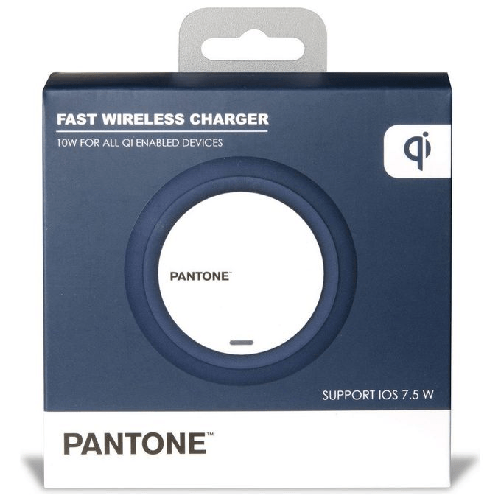 Pantone-Celly-PT-WC001N-Caricabatterie-per-dispositivi-mobili-Universale-Nero-USB-Carica-wireless-Interno