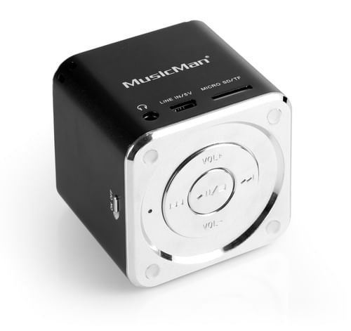 Technaxx-Mini-MusicMan-Soundstation-Schwarz---Portabler-Mini-Lautsprecher---Soundstation-mit-eingebautem-MP3-Player---Sc