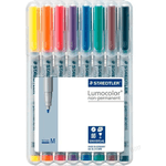 Staedtler 315 WP8 evidenziatore 1 pz Nero, Blu, Marrone, Verde, Arancione, Rosso, Viola, Giallo