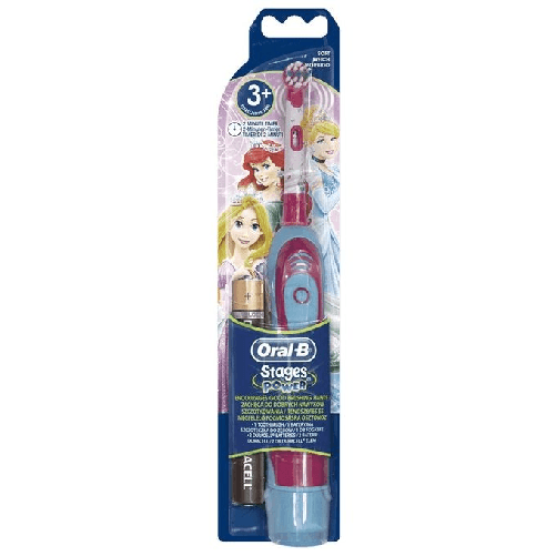 Braun-Oral-B-400KIDS-spazzolino-elettrico-Bambino-Spazzolino-rotante-Blu-Rosso