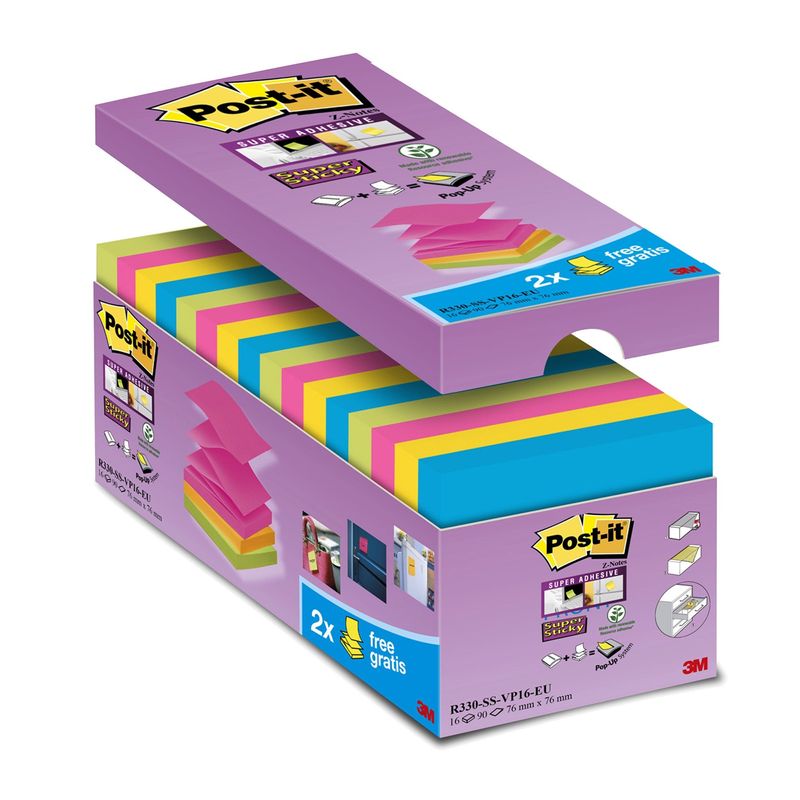 Post-It-Confezione-12-4-Super-Sticky-76x76mm