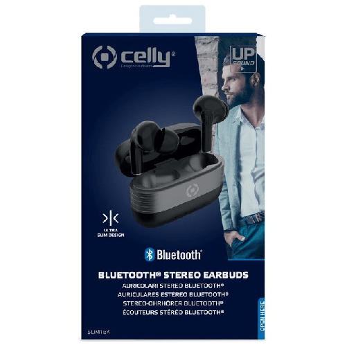 Celly-Slim1-Auricolare-Wireless-In-ear-Musica-e-Chiamate-Bluetooth-Nero