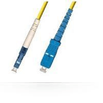 Microconnect 2m LC/UPC - SC/UPC cavo a fibre ottiche OS2 Giallo (LC/UPC-SC/UPC 2m OS2 - Singlemode Simplex OS1/OS2 - Yel