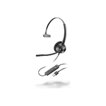 Plantronics POLY EncorePro 310 Auricolare Cablato A Padiglione Ufficio USB tipo A Nero