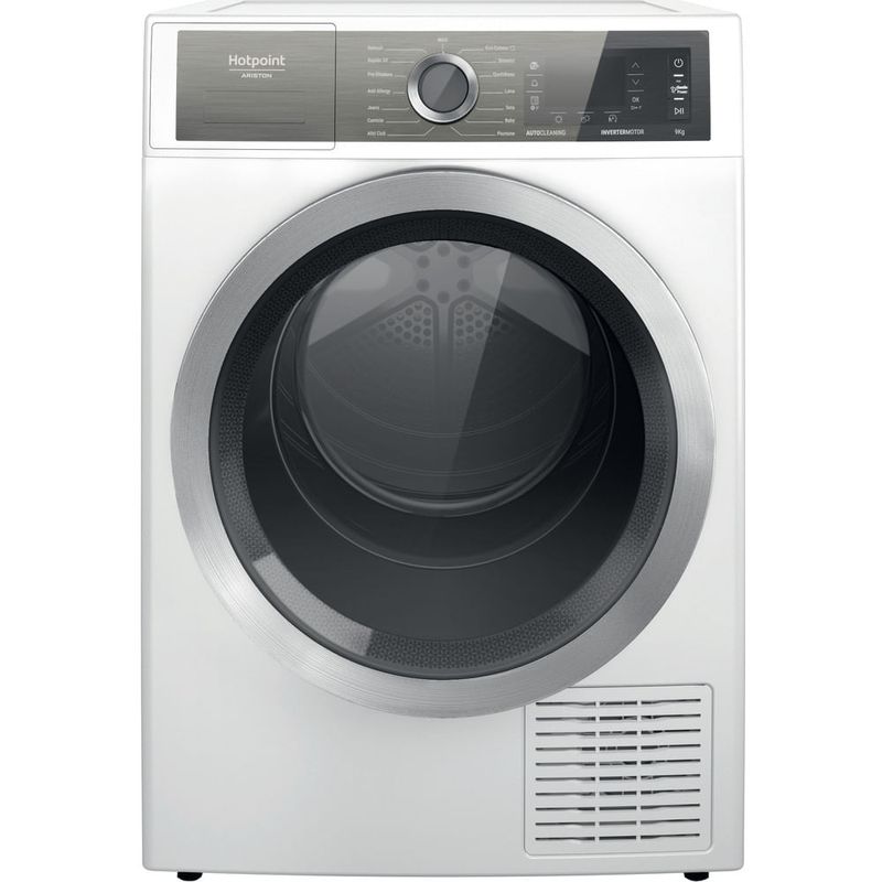 Hotpoint-Gentle-Power-H8-D94WB-IT-asciugatrice-Libera-installazione-Caricamento-frontale-9-kg-A----Bianco