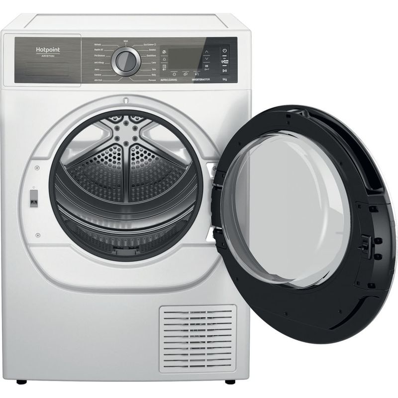 Hotpoint-Gentle-Power-H8-D94WB-IT-asciugatrice-Libera-installazione-Caricamento-frontale-9-kg-A----Bianco