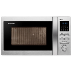 Sharp Home Appliances R-622STWE forno a microonde Superficie piana 20 L 800 W Acciaio inossidabile